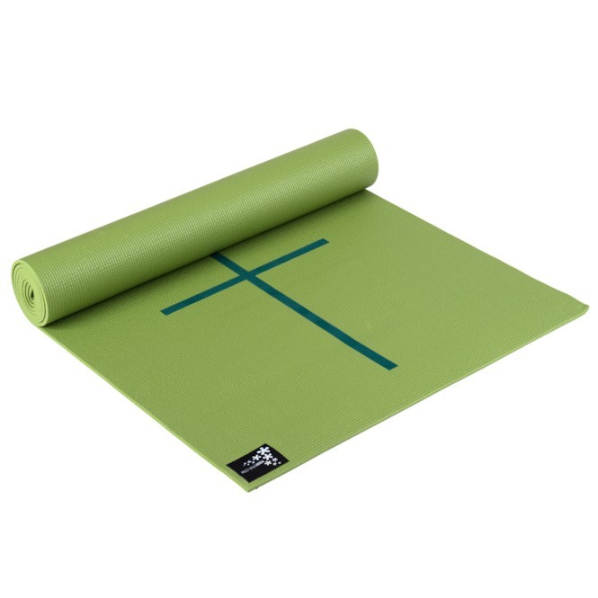 Yoga Mat Alignment 5 mm kiwi