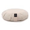 Meditation Cushion Zafu oyster white Bodhi Yoga Europe